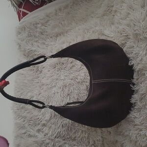 Chocolate brown handbage